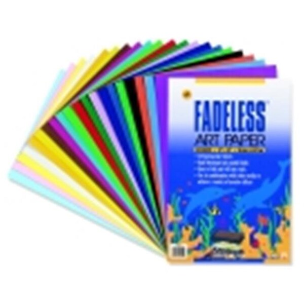 Fadeless 50 Lbs. Fadeless Sulphite Acid-Free Art Paper - 12 in. x 18 Ft. - Pack 20 207391 - main